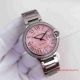 2017 Replica Ballon Bleu De Cartier Ladies Watch Stainless Steel Pink Diamond Bezel (2)_th.jpg